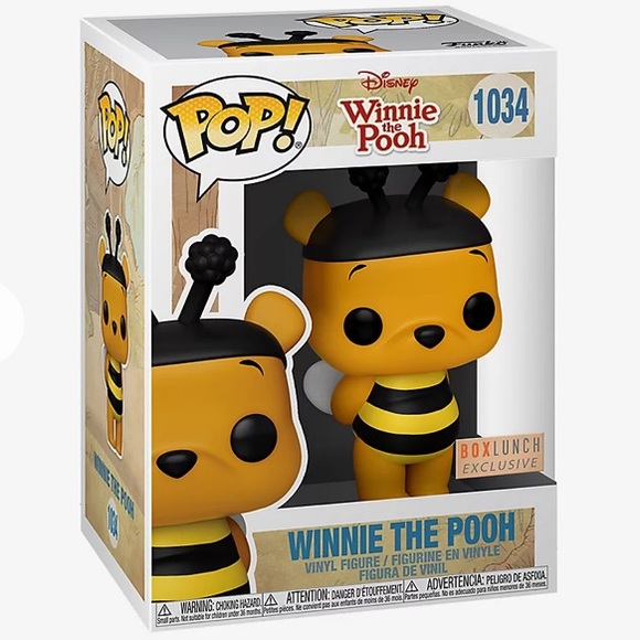 LOUNGEFLY FUNKO POP! DISNEY POOH BEE BACKPACK SET! main image 14